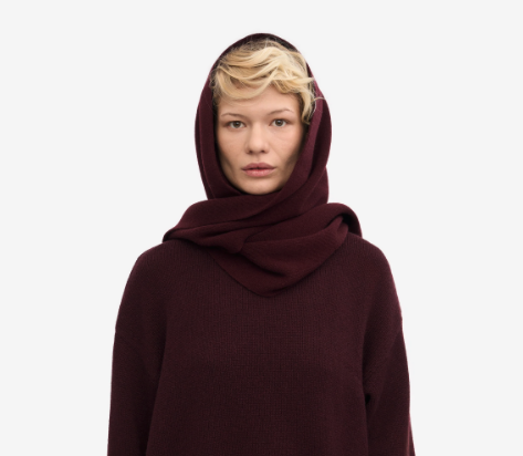 Colorful Standard Merino Wool Scarf Schal Unisex Oxblood Red